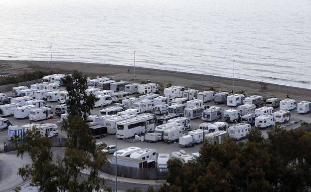 Camping de autocaravanas en Málaga… “full” en temporada alta